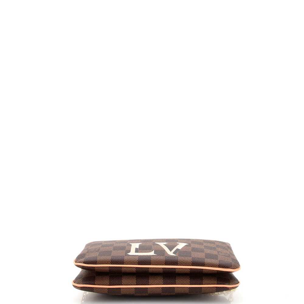 Louis Vuitton Double Zip Pochette Damier - image 4