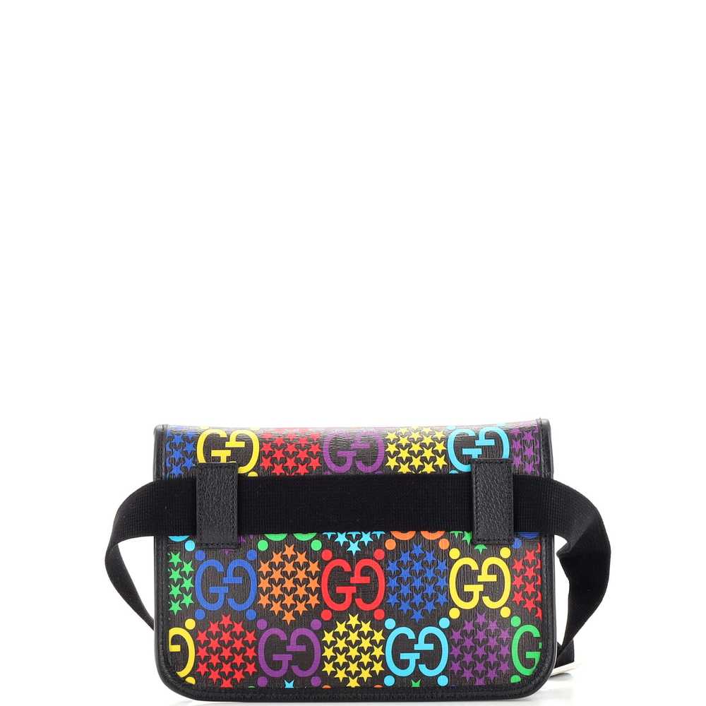GUCCI Belt Bag Psychedelic Print GG Coated Canvas - image 3