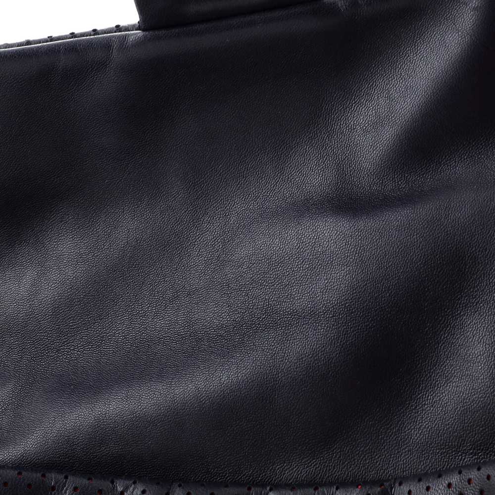 CHANEL Baseball Spirit Flap Bag Perforated Leathe… - image 8
