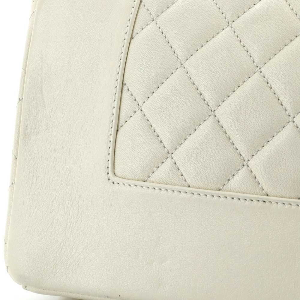 CHANEL Mademoiselle Vintage Flap Bag Quilted Shee… - image 9