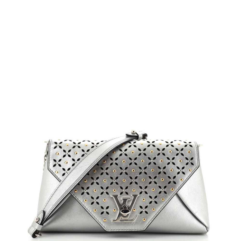 Louis Vuitton Love Note Chain Clutch Studded Perf… - image 1