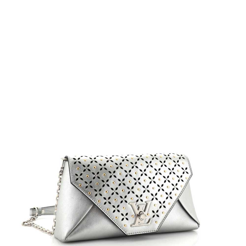 Louis Vuitton Love Note Chain Clutch Studded Perf… - image 2