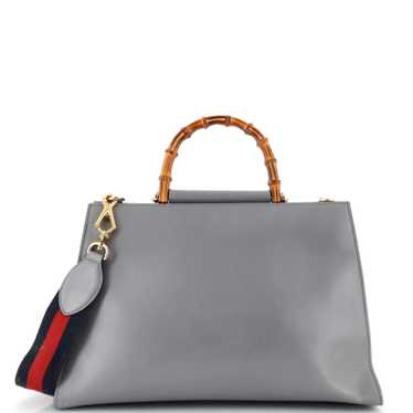 GUCCI Nymphaea Top Handle Bag Leather Medium - image 1