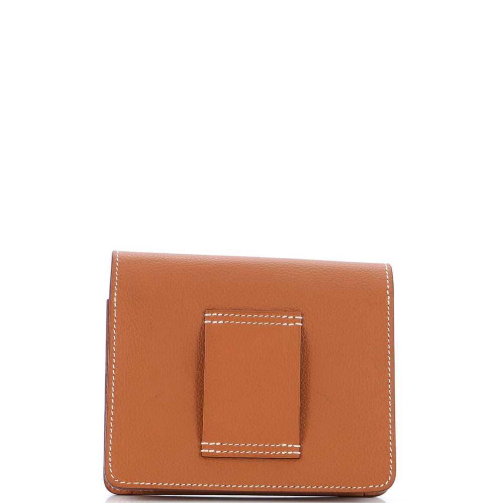 Hermes Roulis Slim Wallet Evercolor - image 4