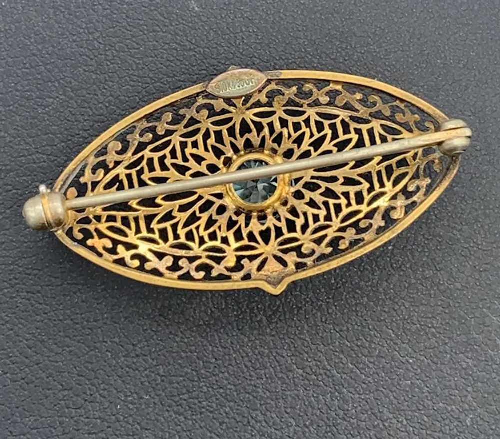 Beautiful Vintage 10k 1/20 Gold Filled Pin / Broo… - image 2