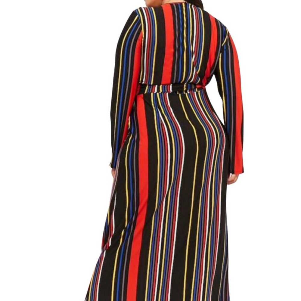 Striped Maxi Dress | 3X - image 2