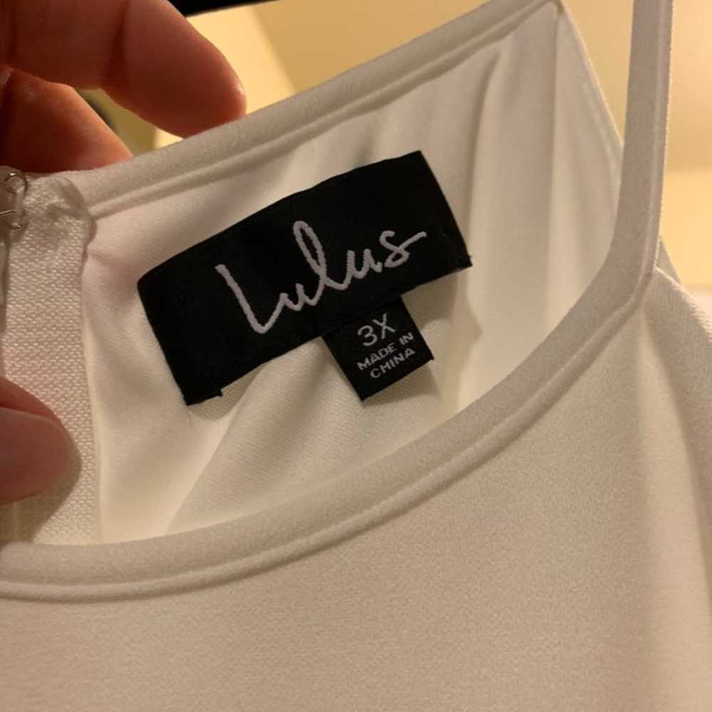Lulus white dress - image 4