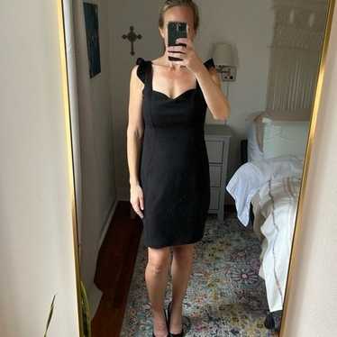 Lulu’s Black Cocktail Dress Women’s Size Large - image 1