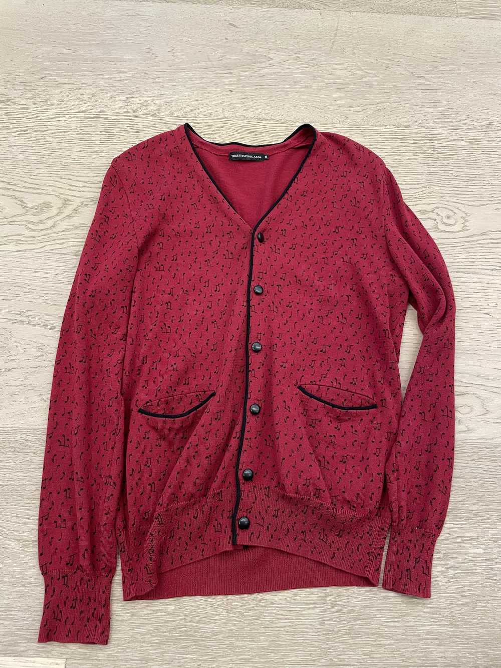 Hysteric Glamour hysteric glamour button down red… - image 1