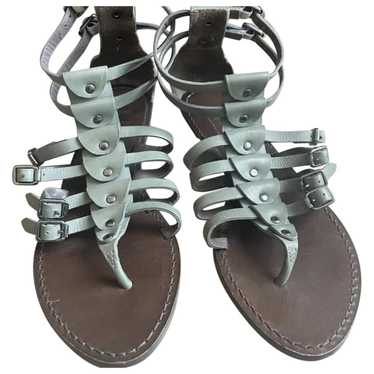 Sergio Rossi Leather sandal - image 1