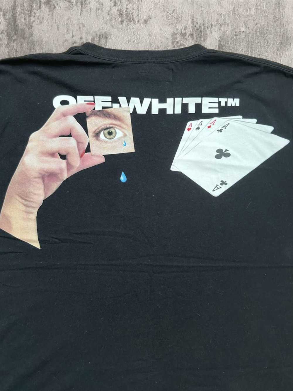 Off-White T shirt oversized OFF White “Card Eye” - image 4