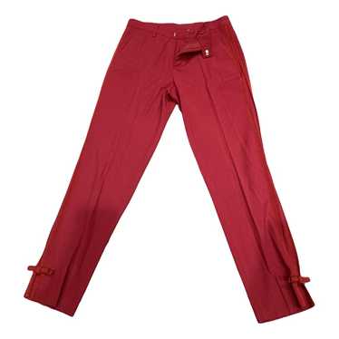 Red Valentino Garavani Chino pants - image 1