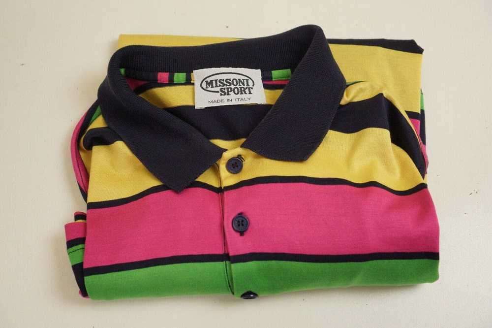 Missoni Men Missoni Sport Polo Shirt Cotton Made … - image 5