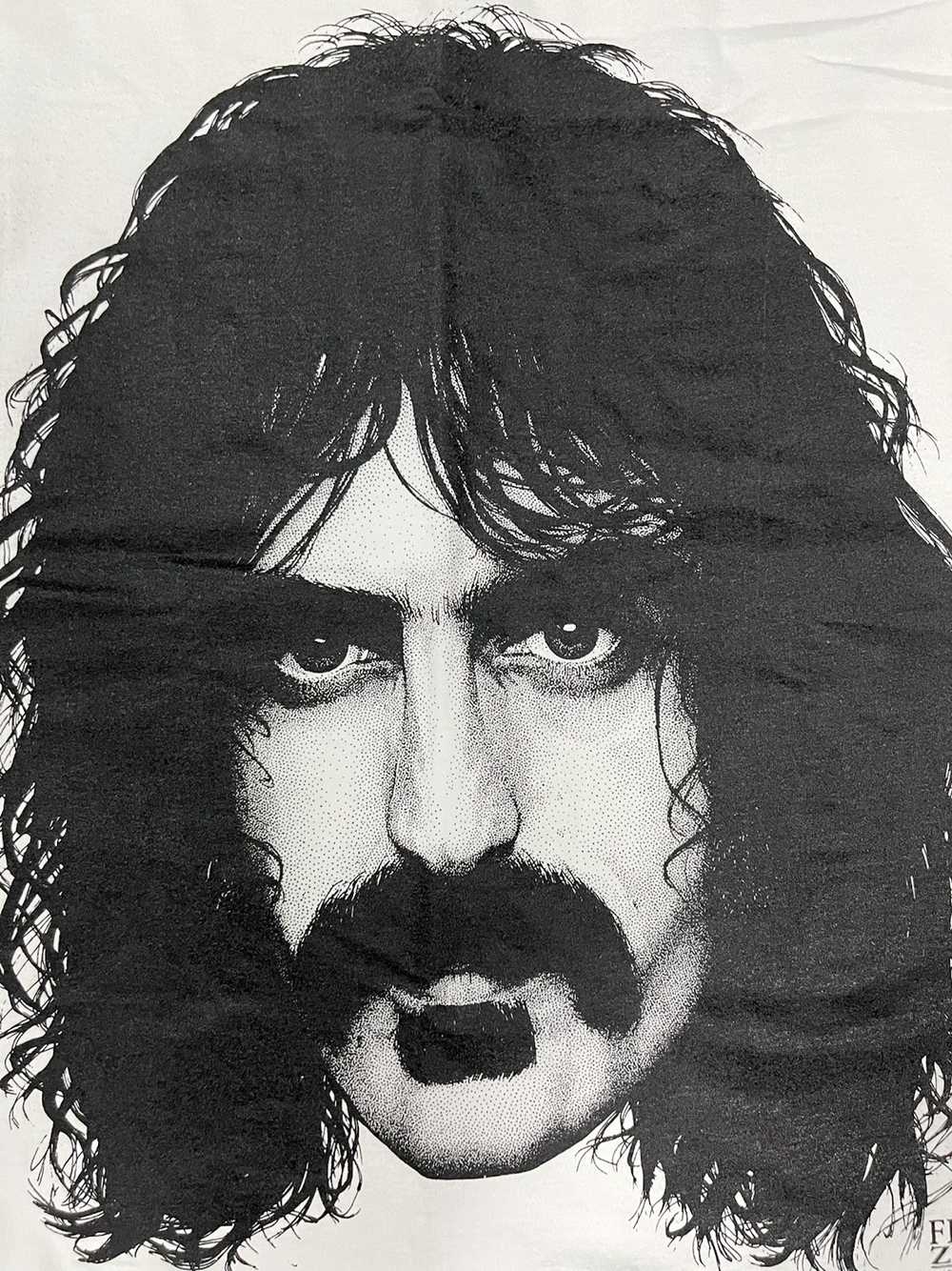 Band Tees × Vintage Vintage Frank Zappa 90s t shi… - image 2