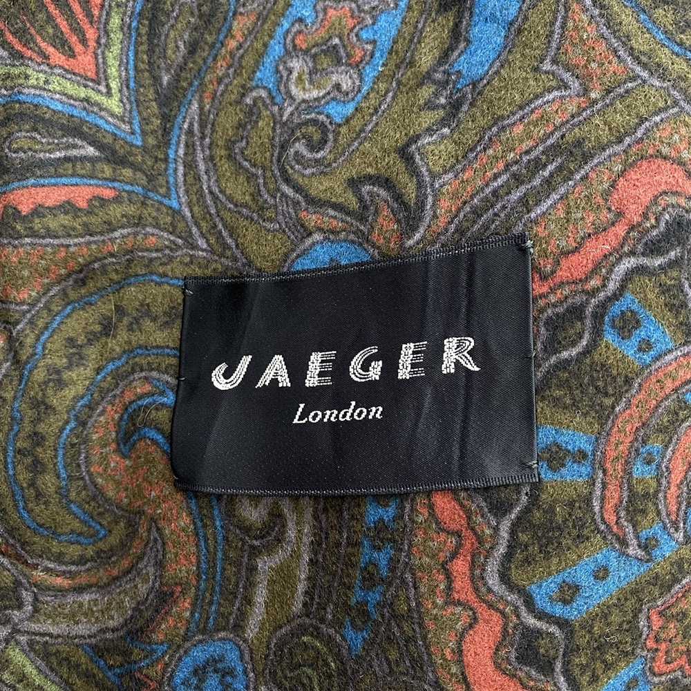 Vintage Vintage JEAGER LONDON Paisley Khaki Coat - image 4