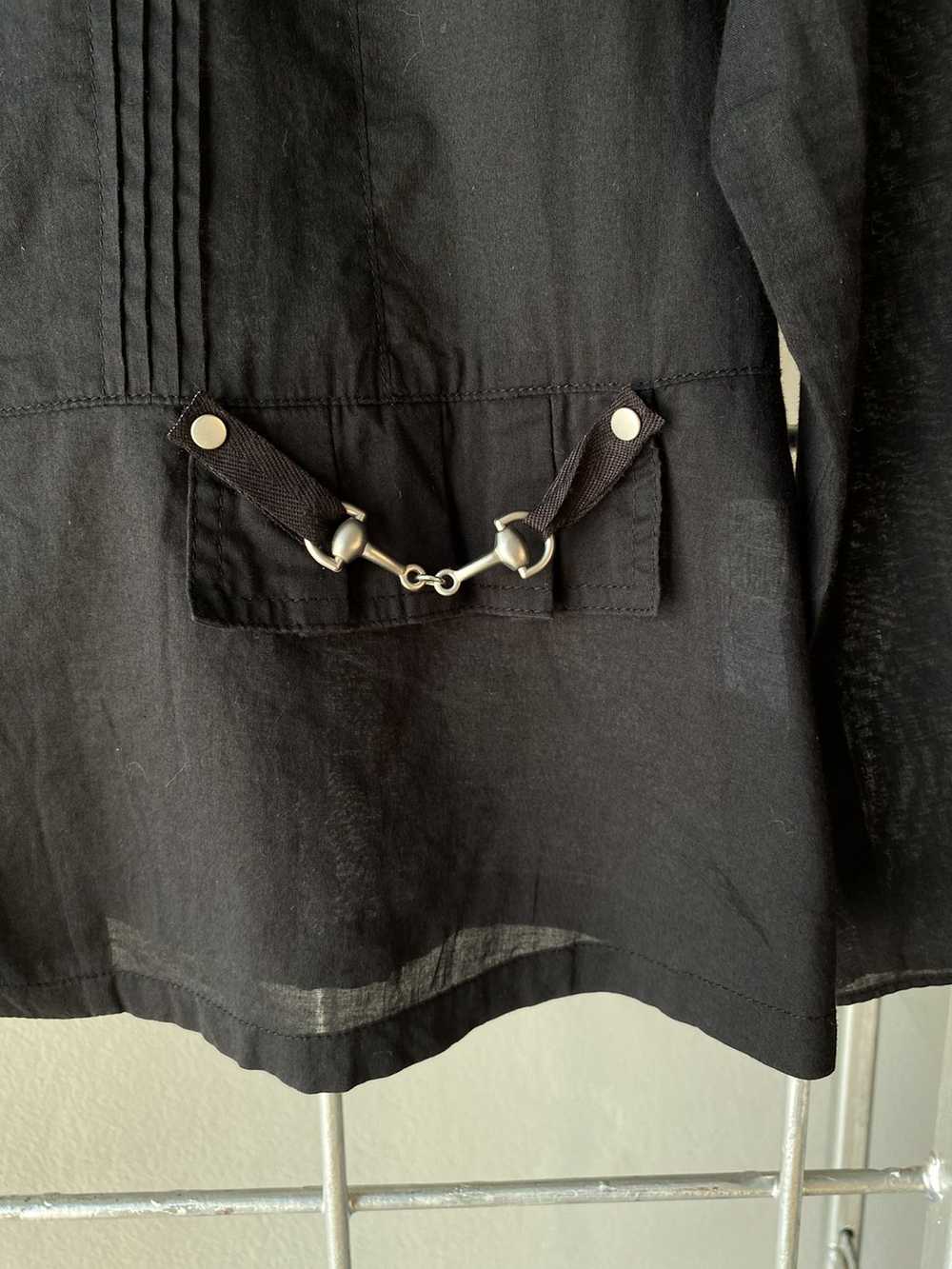 Kansai Yamamoto Kansai Yamamoto Bis black blouse - image 3