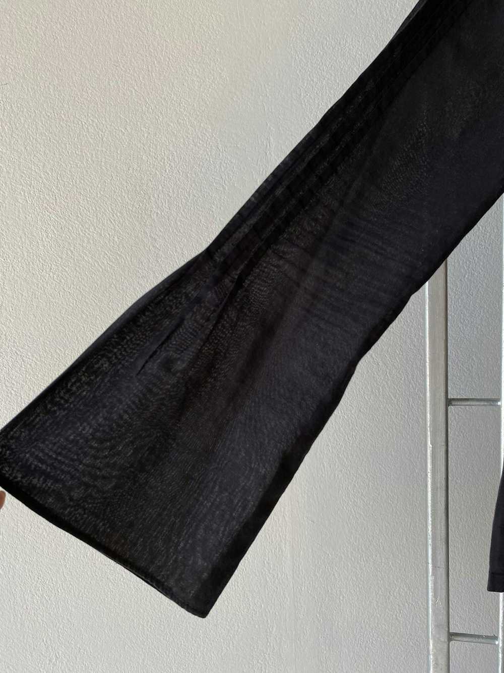 Kansai Yamamoto Kansai Yamamoto Bis black blouse - image 4