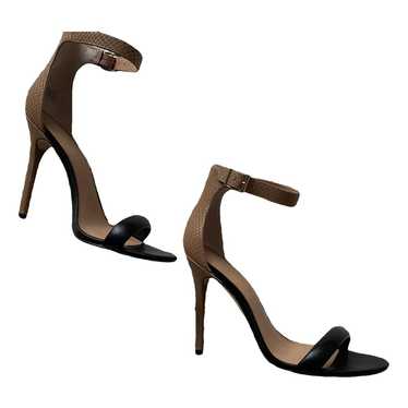 Halston Heritage Leather sandal