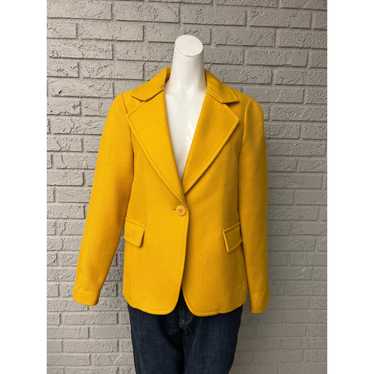 Other Talbots Yellow Textured Wool Blend Jacket S… - image 1