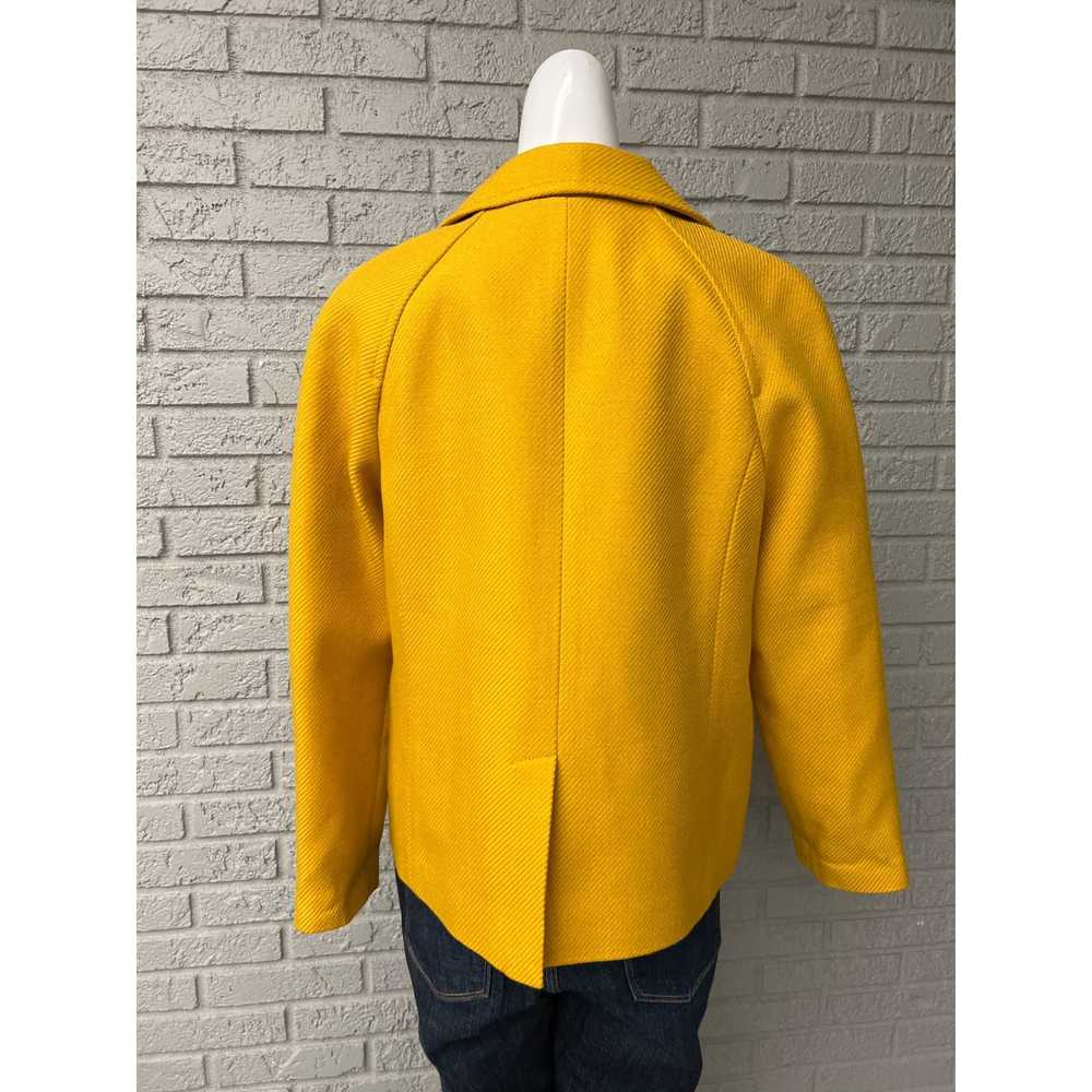 Other Talbots Yellow Textured Wool Blend Jacket S… - image 2