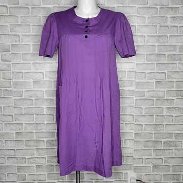 Vintage Volup Yakko Purple House Dress - image 1