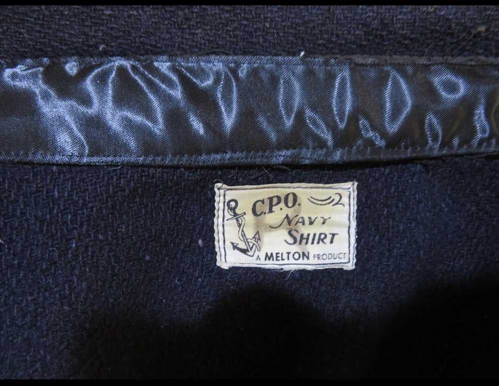 Vintage Vintage military 1940’s cpo shirt jacket … - image 3