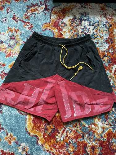 Red Bandanna Shorts Paisley Hot Yoga Shorts Plus Size Workout Pole Swim  Festival Sxyfitness Made in USA 