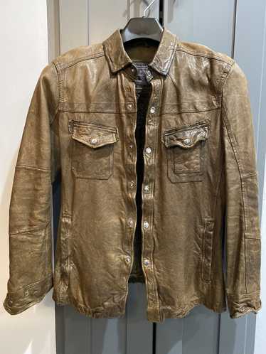 Allsaints Leather shirt, jacket - image 1