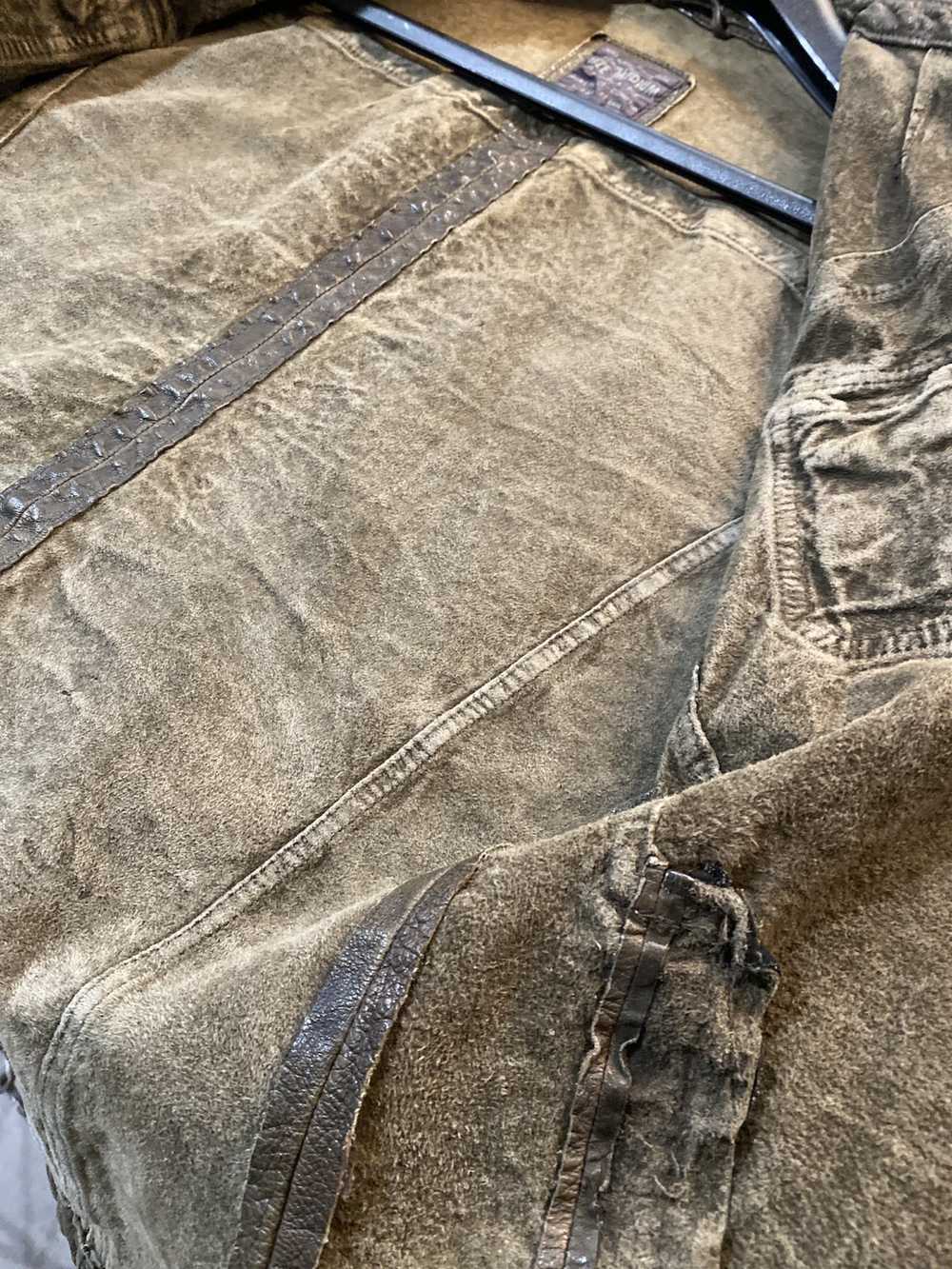 Allsaints Leather shirt, jacket - image 6
