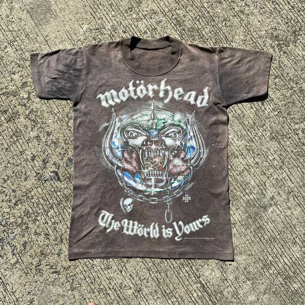 Band Tees × Rock T Shirt × Vintage Motor head - image 1