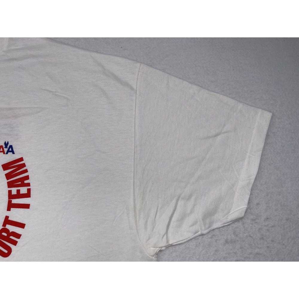 Hanes VTG 90s Dickie V's American Airlines NCAA S… - image 3