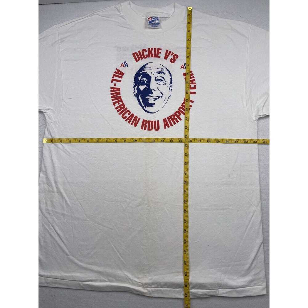 Hanes VTG 90s Dickie V's American Airlines NCAA S… - image 7