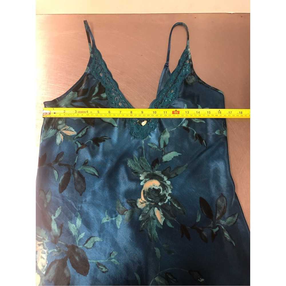 Other California Dynasty Blue Floral Long Slip Ni… - image 3
