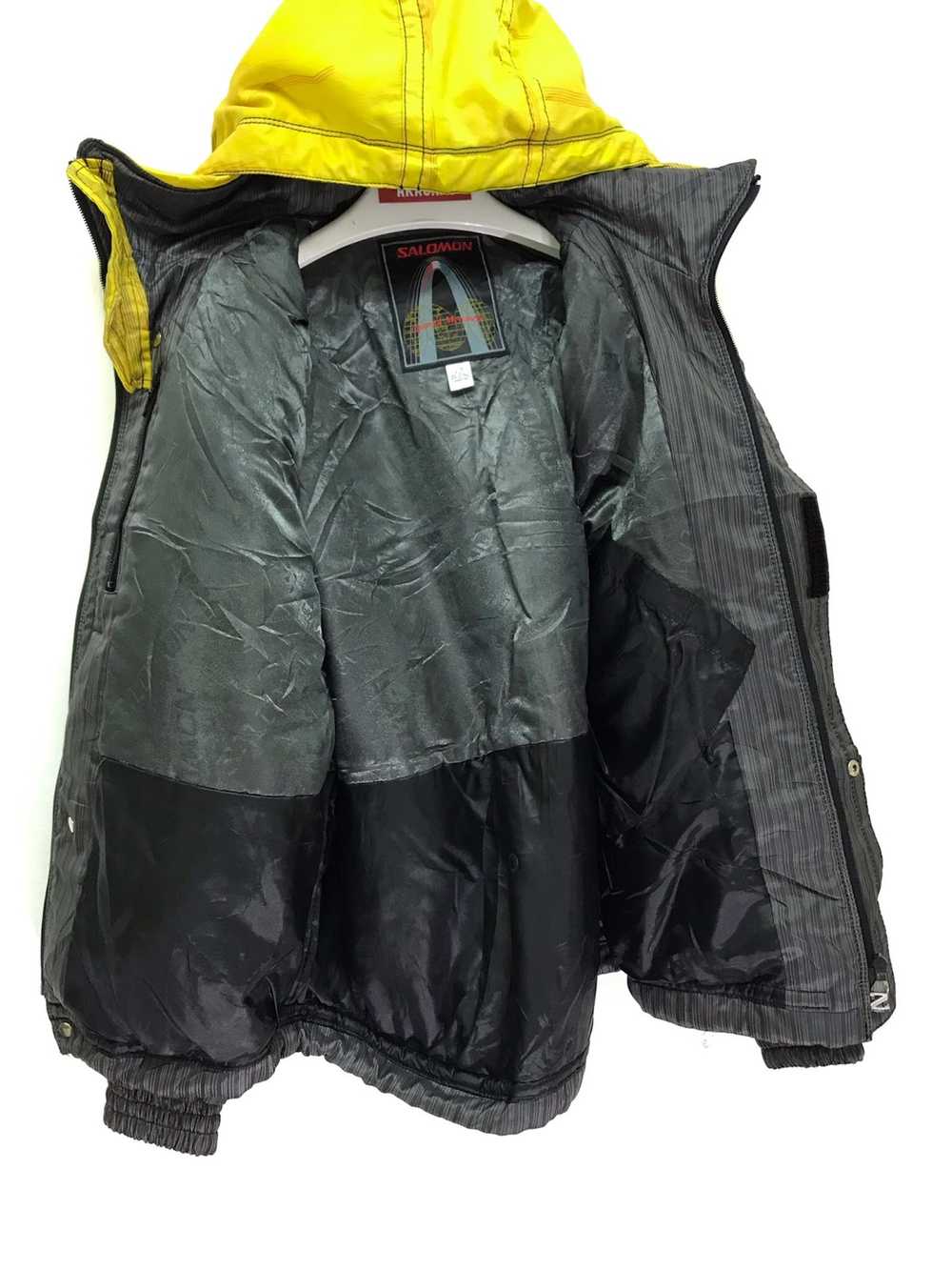 Salomon Vtg 90s Salomon Padding Jacket Multi Colo… - image 6