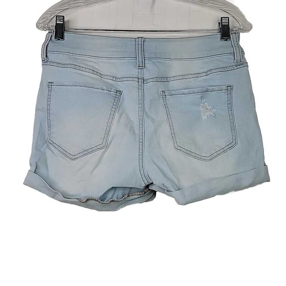 Designer SO Favorite Midi Denim Shorts Size 9 Lig… - image 3