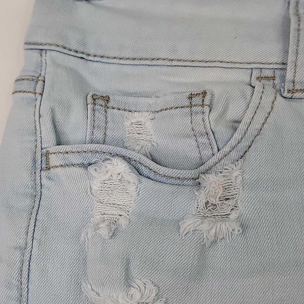 Designer SO Favorite Midi Denim Shorts Size 9 Lig… - image 7