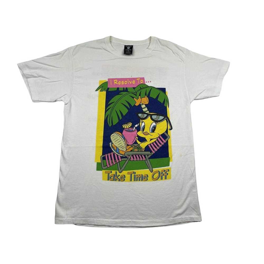 Warner Bros VTG Looney Tunes Tweety I Resolve To … - image 1