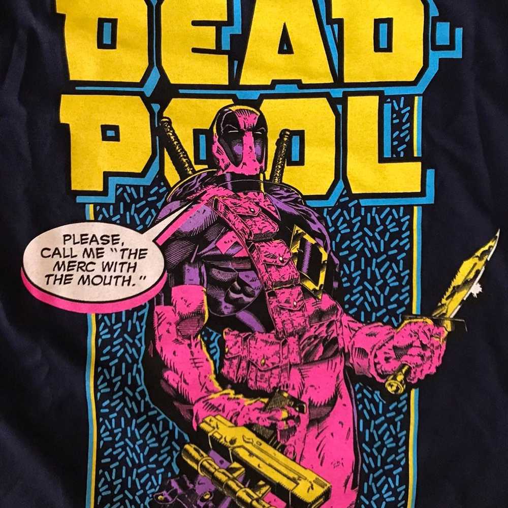 NWOT Mens Deadpool "Merc" S/S T-shirt - image 2