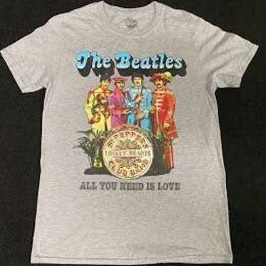 Uniqlo The Beatles Rock Band Let It Be Album Promo T-shirt - BIDSTITCH