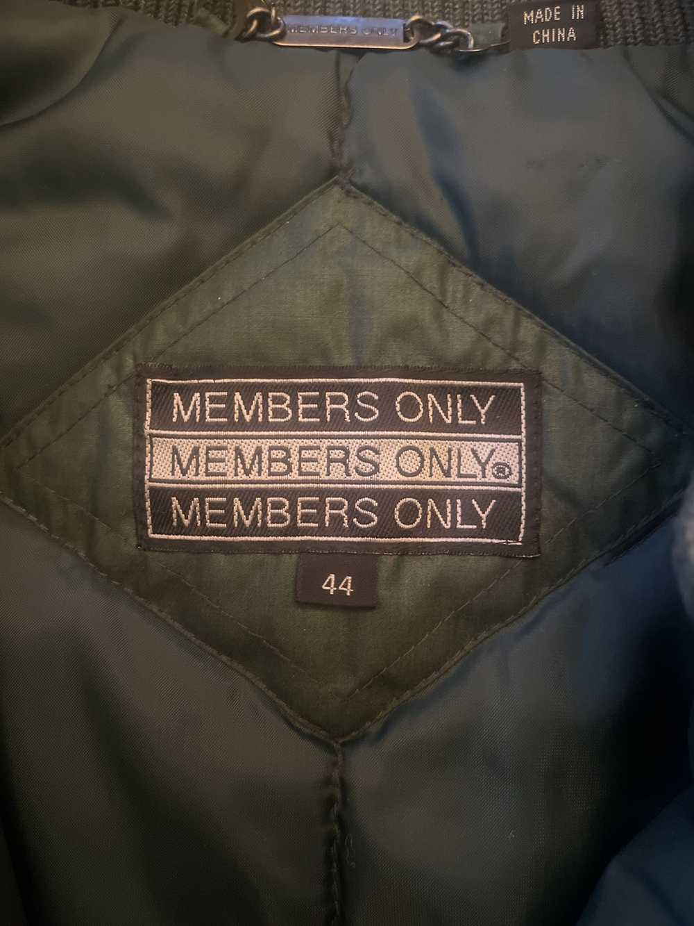 Members Only Members Only Bomber Jacket - image 2