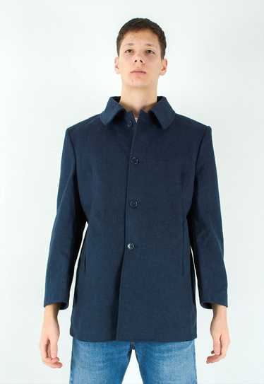 CAEN France 1984 Men's UK 40 Us Wool Over Coat, M 