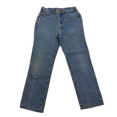 L.L. Bean Vintage 90s LL Bean flannel lined jeans… - image 1