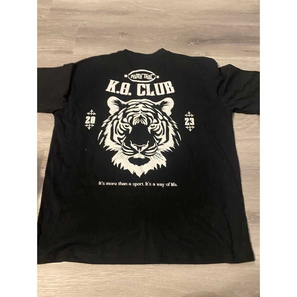 KNOCKOUTCLUB K.O. club calm tiger shirt size Large - image 2