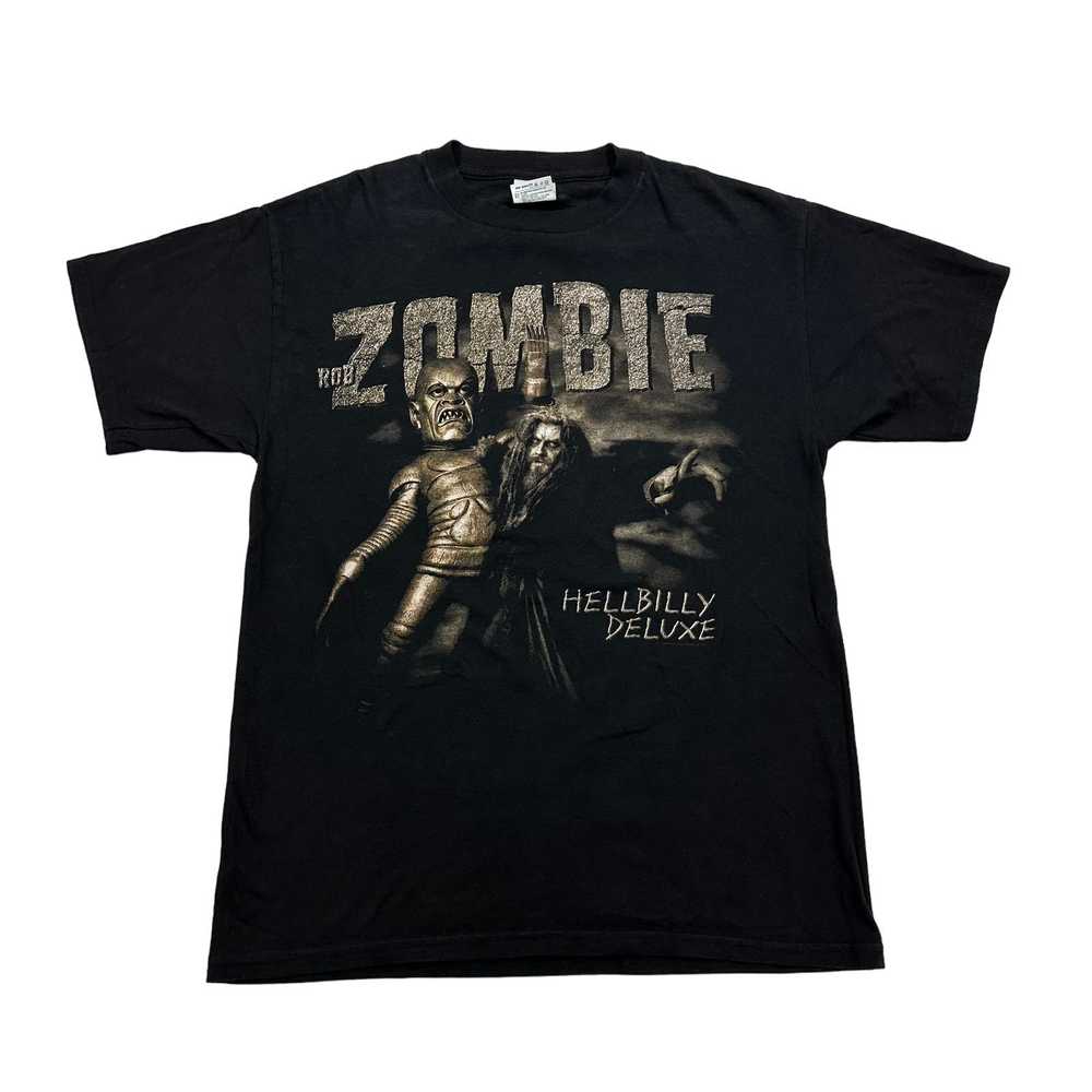 Other Vintage 90s Rob Zombie Hellbilly Deluxe tee… - image 1