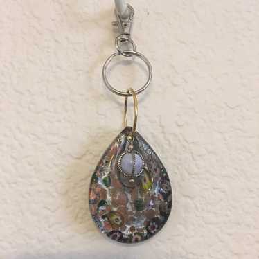 Handmade Vintage repurpose salvaged estate gem key