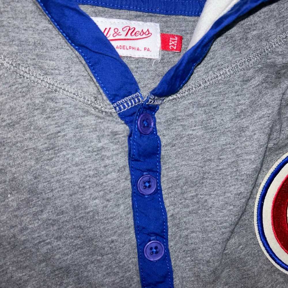 Chicago Cubs baseball Mitchell & Ness hoodie - image 3