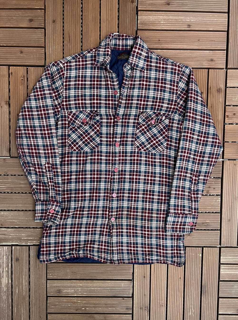 Vintage Sportswear By Country Touch Plaid Vintage… - image 1