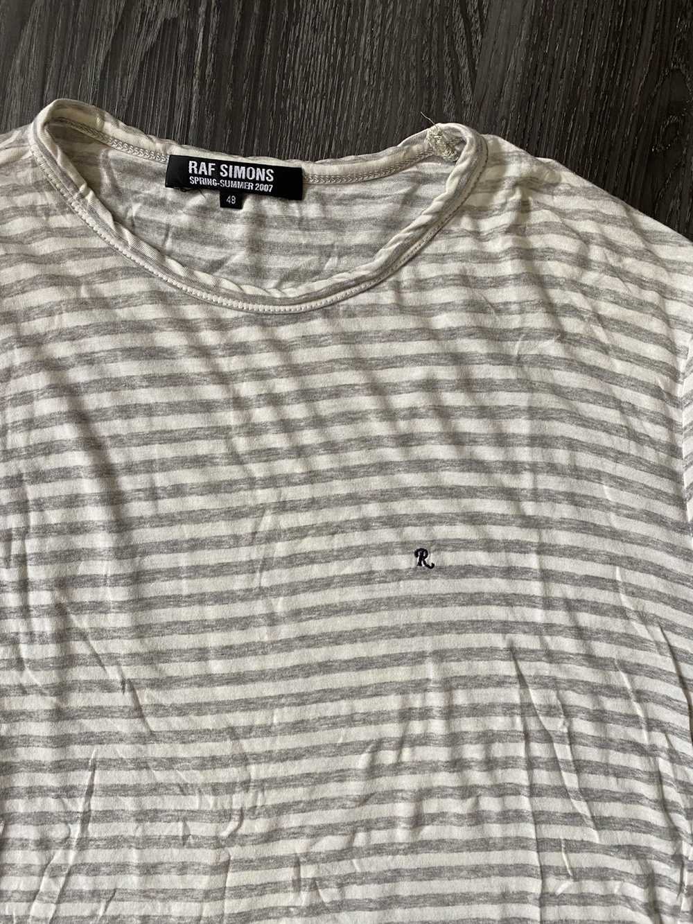 Raf Simons SS07 Striped R Shirt - image 2