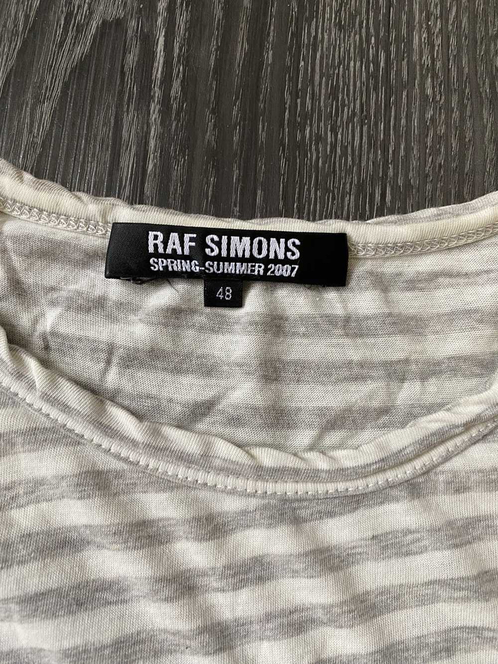 Raf Simons SS07 Striped R Shirt - image 3