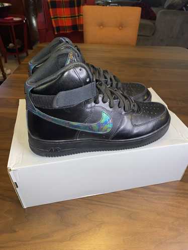 Nike Nike Air Force 1 High ‘07 LV8 ‘black iridesc… - image 1